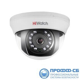 Уличная купольная 1МР HD-TVI камера DS-T101 (2.8 mm)